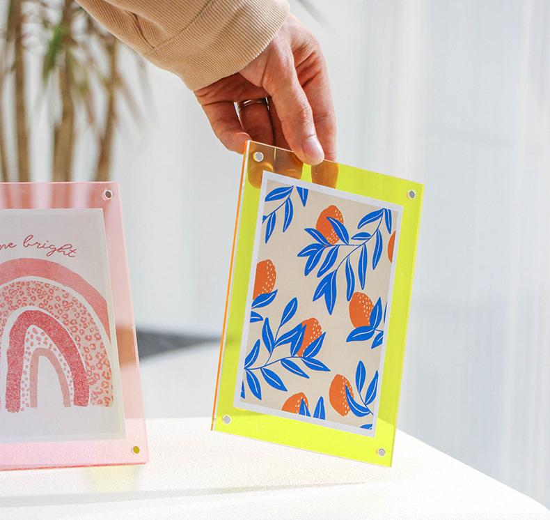 Multicolor Picture Frame